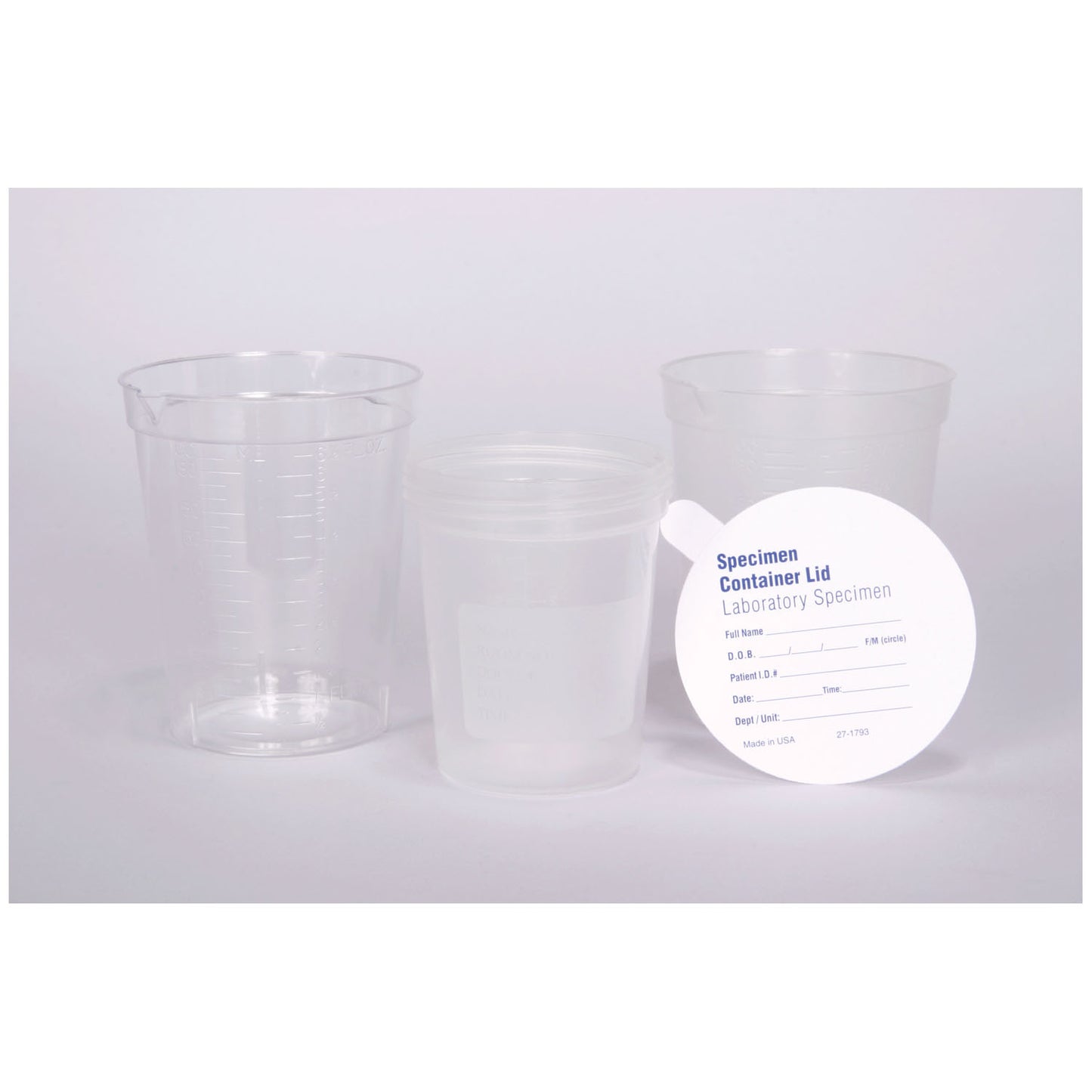 Medegen Non-Sterile Specimen Containers, MDG M4651