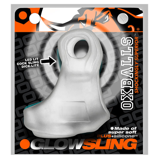 OxBalls Glowsling Cocksling Led Clear Ice-0