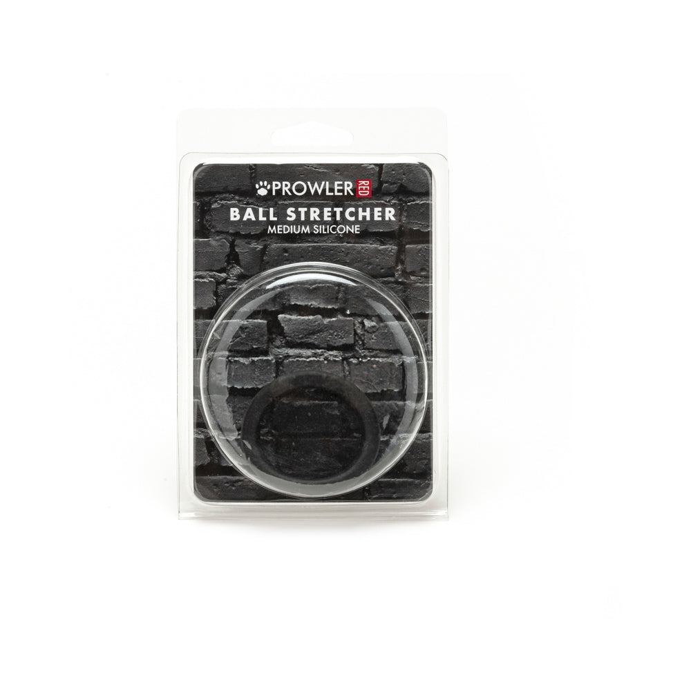 Prowler RED Silicone Ball Stretcher Black M-0
