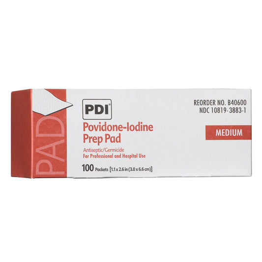 Pdi Pvp  Iodine Prep Pad, PDI B40600