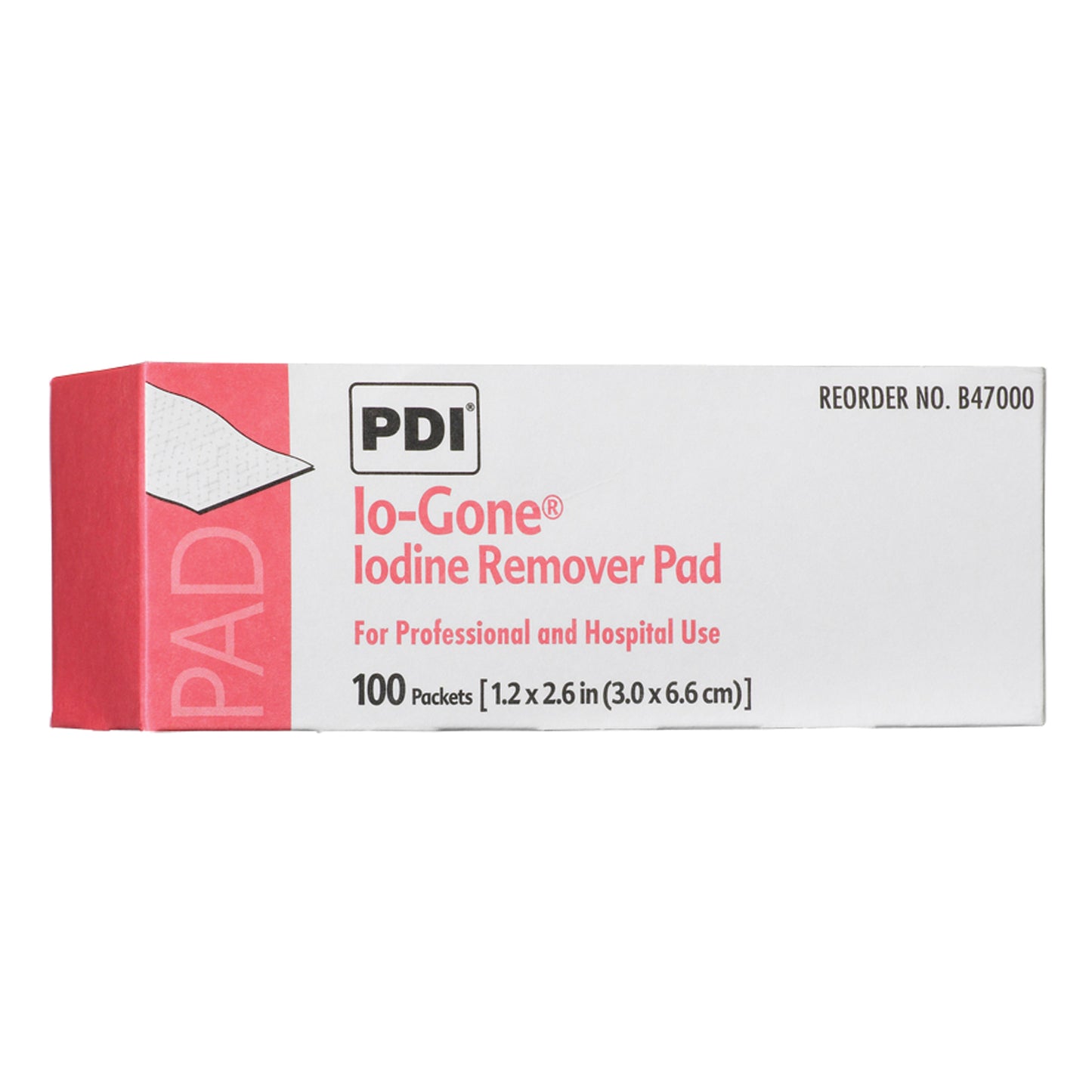 Pdi Io-Gone® Iodine Remover Pad, PDI B47000