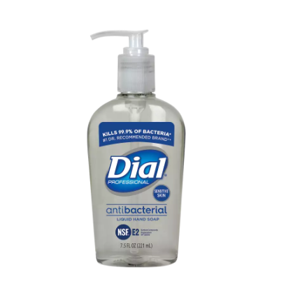 Dial® Sensitive Skin Antibacterial Liquid Hand Soap, DIL 2340082834