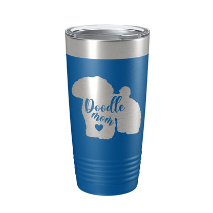 Doodle Mom Tumbler Dog Travel Mug Gift Insulated Laser Engraved Coffee Cup 20 oz-6