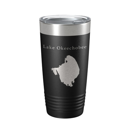 Lake Okeechobee Map Tumbler Travel Mug Insulated Laser Engraved Coffee Cup Florida 20 oz-5