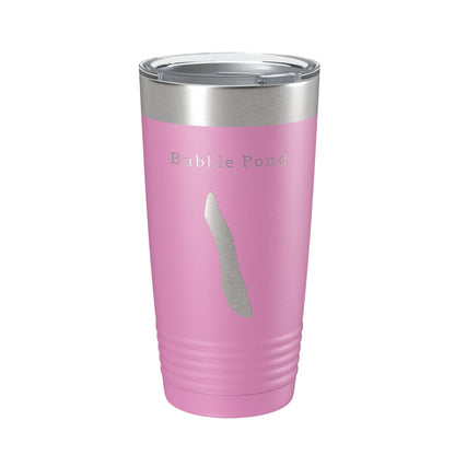 Bubble Pond Tumbler Lake Map Travel Mug Insulated Laser Engraved Coffee Cup Acadia Maine 20 oz-14