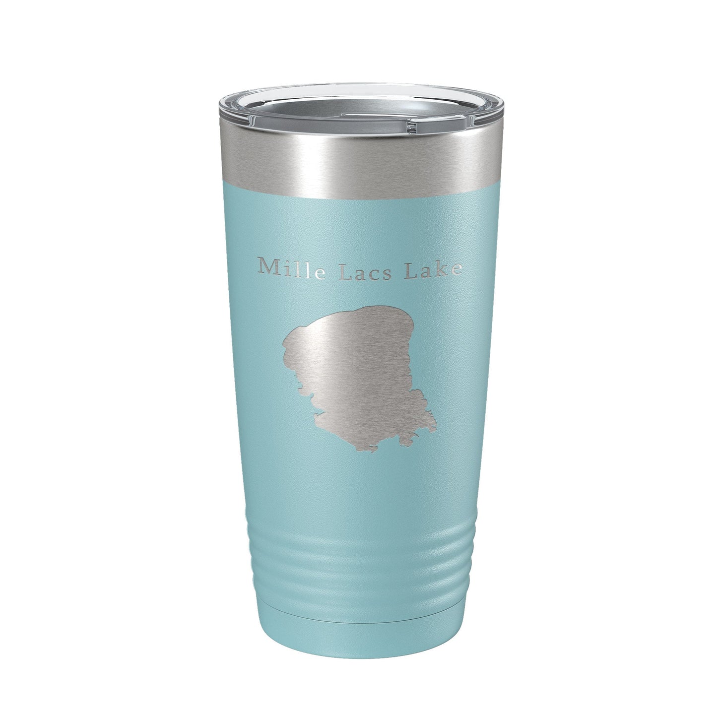 Mille Lacs Lake Map Tumbler Travel Mug Insulated Laser Engraved Coffee Cup Minnesota 20 oz-13