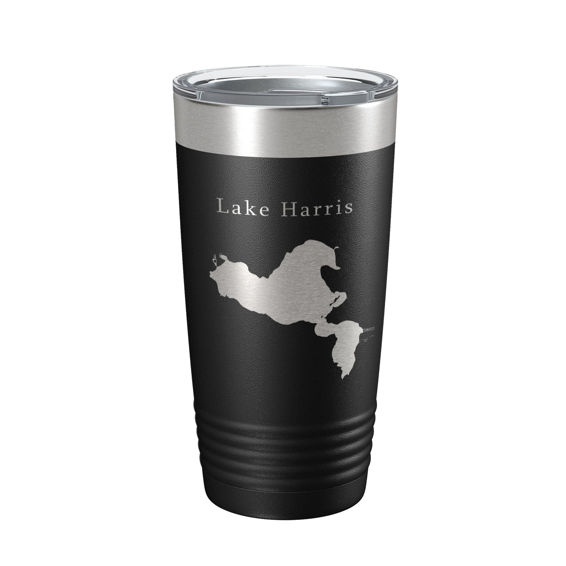 Lake Harris Map Tumbler Travel Mug Insulated Laser Engraved Coffee Cup Florida 20 oz-5