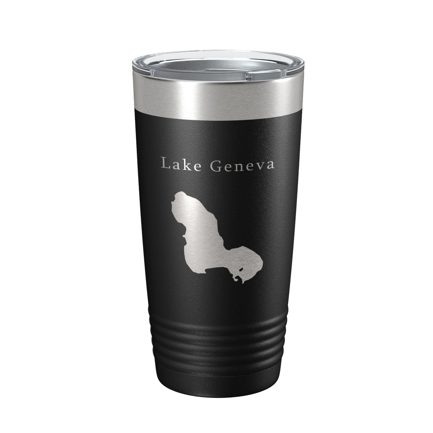 Lake Geneva Map Tumbler Travel Mug Insulated Laser Engraved Coffee Cup Florida 20 oz-5