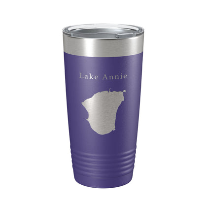 Lake Annie Map Tumbler Travel Mug Insulated Laser Engraved Coffee Cup Florida 20 oz-15