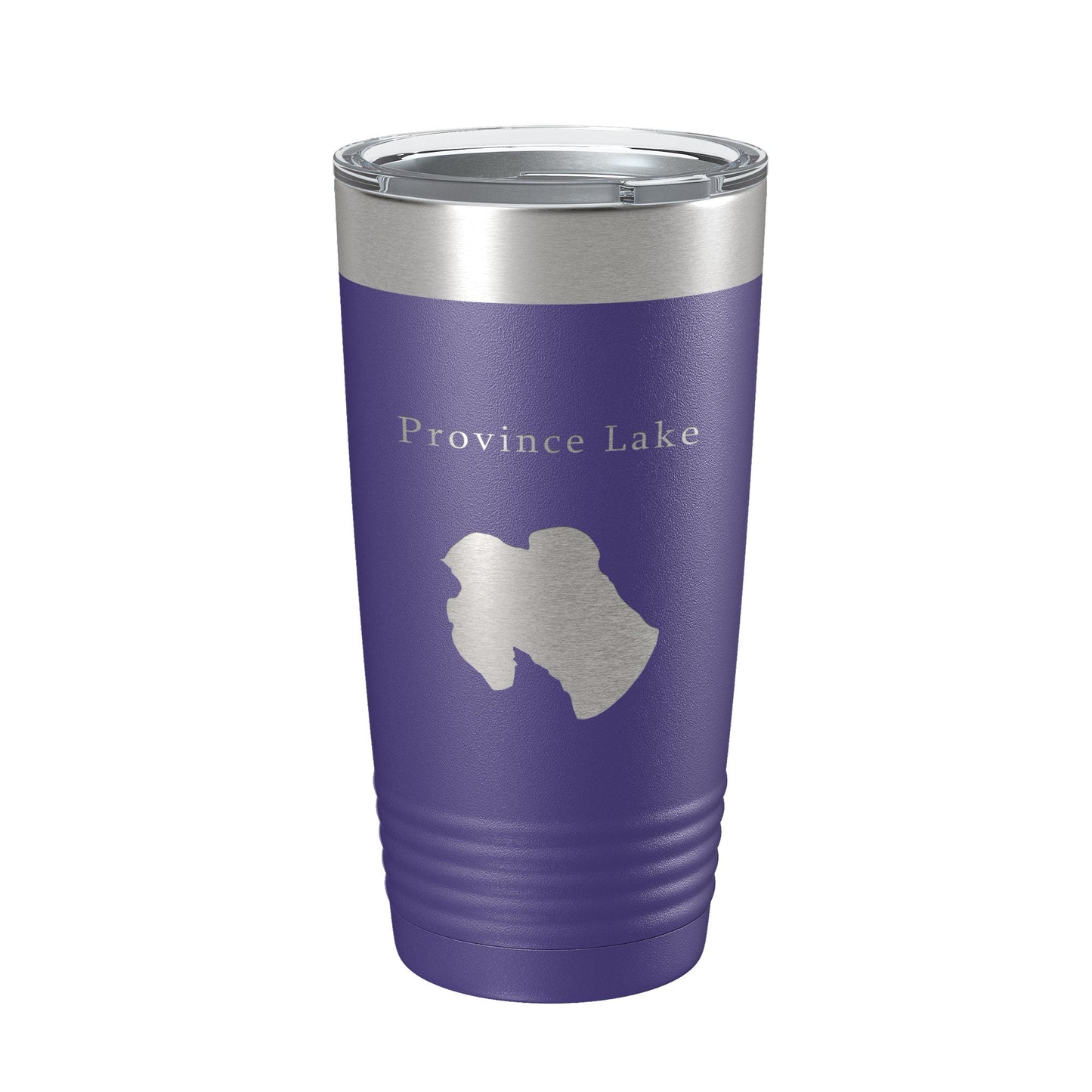 Province Lake Map Tumbler Travel Mug Insulated Laser Engraved Coffee Cup Maine 20 oz-15