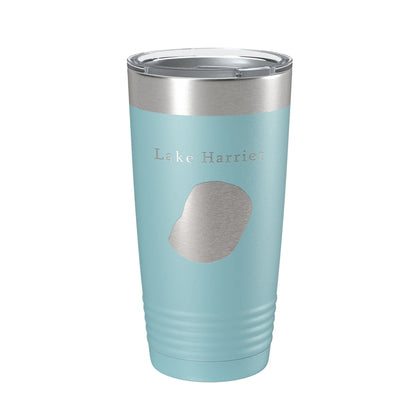 Lake Harriet Map Tumbler Travel Mug Insulated Laser Engraved Coffee Cup Minnesota 20 oz-13