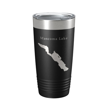 Mascoma Lake Map Tumbler Travel Mug Insulated Laser Engraved Coffee Cup New Hampshire 20 oz-5