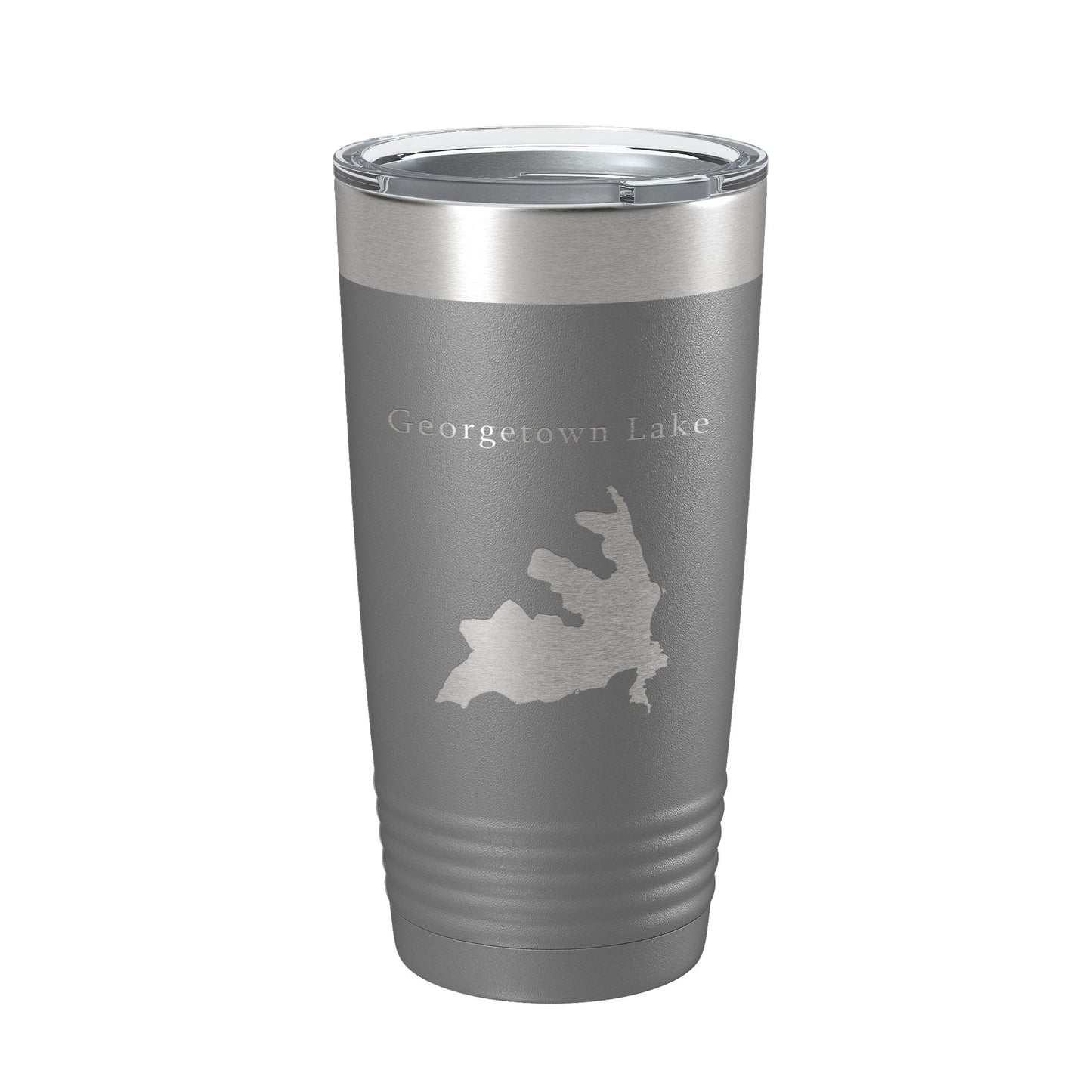 Georgetown Lake Map Tumbler Travel Mug Insulated Laser Engraved Coffee Cup Montana 20 oz-16