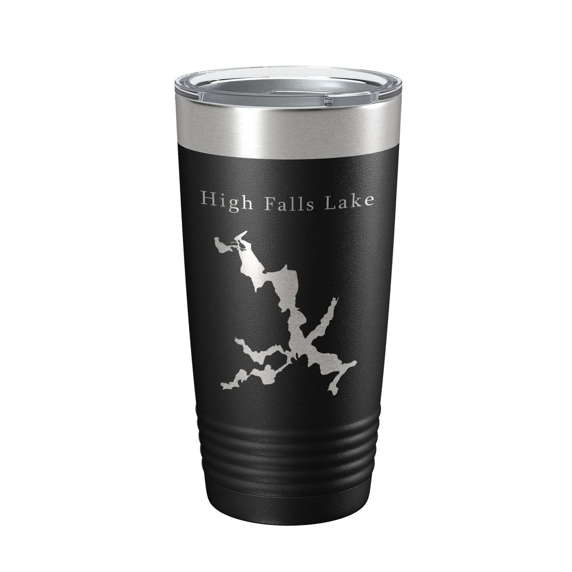 High Falls Lake Map Tumbler Travel Mug Insulated Laser Engraved Coffee Cup Georgia 20 oz-5