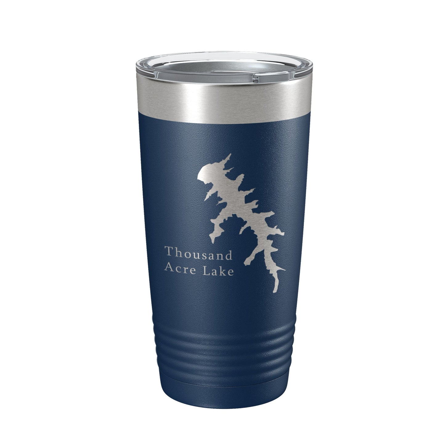 Carroll County Thousand Acre Recreation Lake Map Tumbler Travel Mug Insulated Laser Engraved Coffee Cup Tennessee 20 oz-8