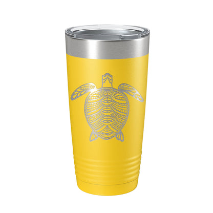 Sea Turtle Tumbler Zentangle Travel Mug Insulated Laser Engraved Coffee Cup 20 oz-19
