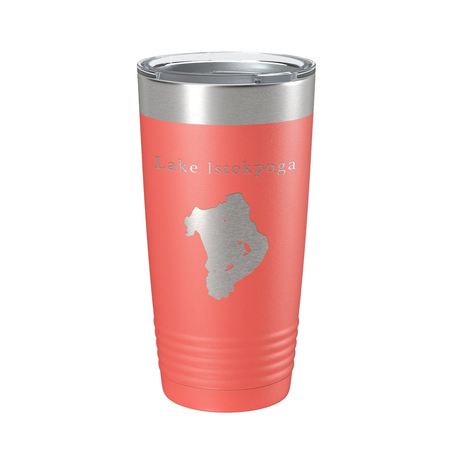 Lake Istokpoga Map Tumbler Travel Mug Insulated Laser Engraved Coffee Cup Florida 20 oz-20