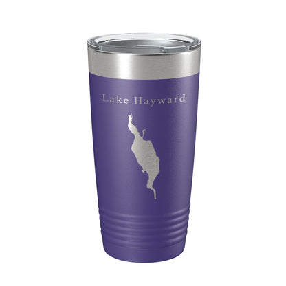 Lake Hayward Map Tumbler Travel Mug Insulated Laser Engraved Coffee Cup Connecticut 20 oz-15