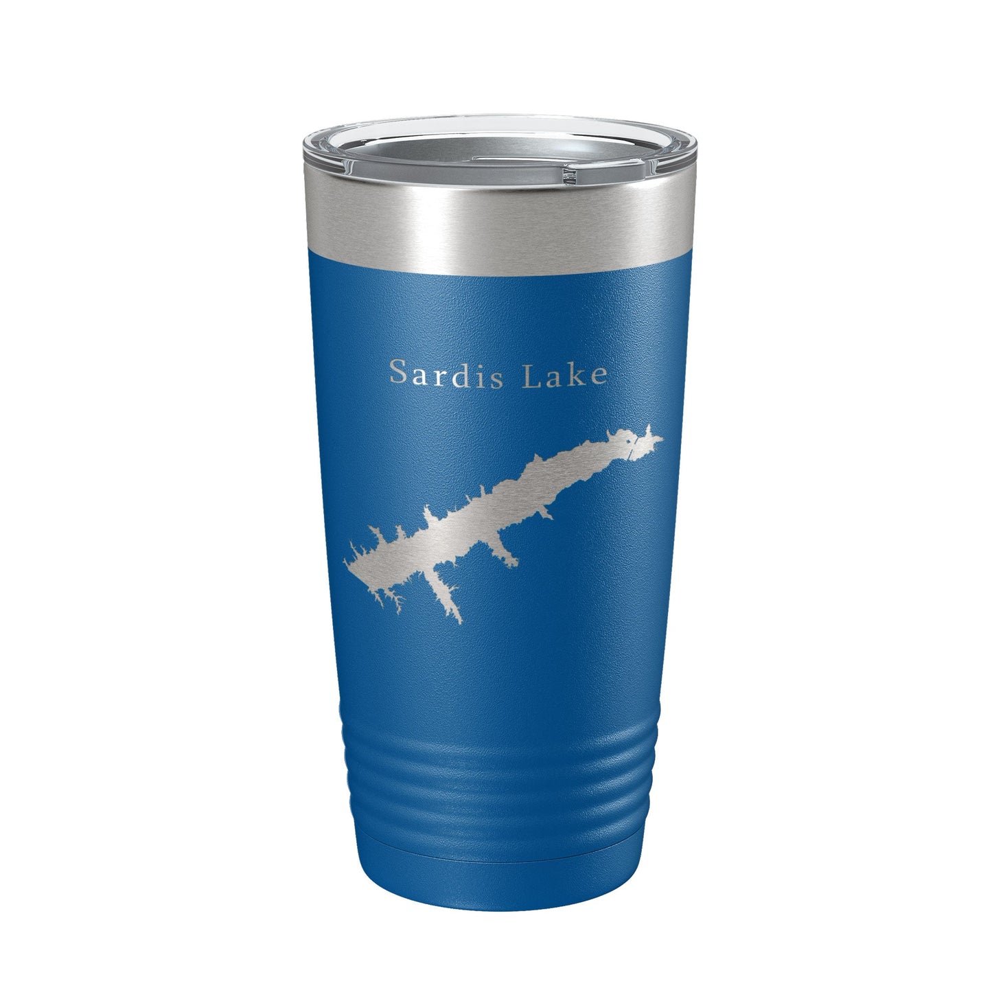Sardis Lake Map Tumbler Travel Mug Insulated Laser Engraved Coffee Cup Mississippi 20 oz-6