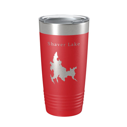 Shaver Lake Map Tumbler Travel Mug Insulated Laser Engraved Coffee Cup California 20 oz-10