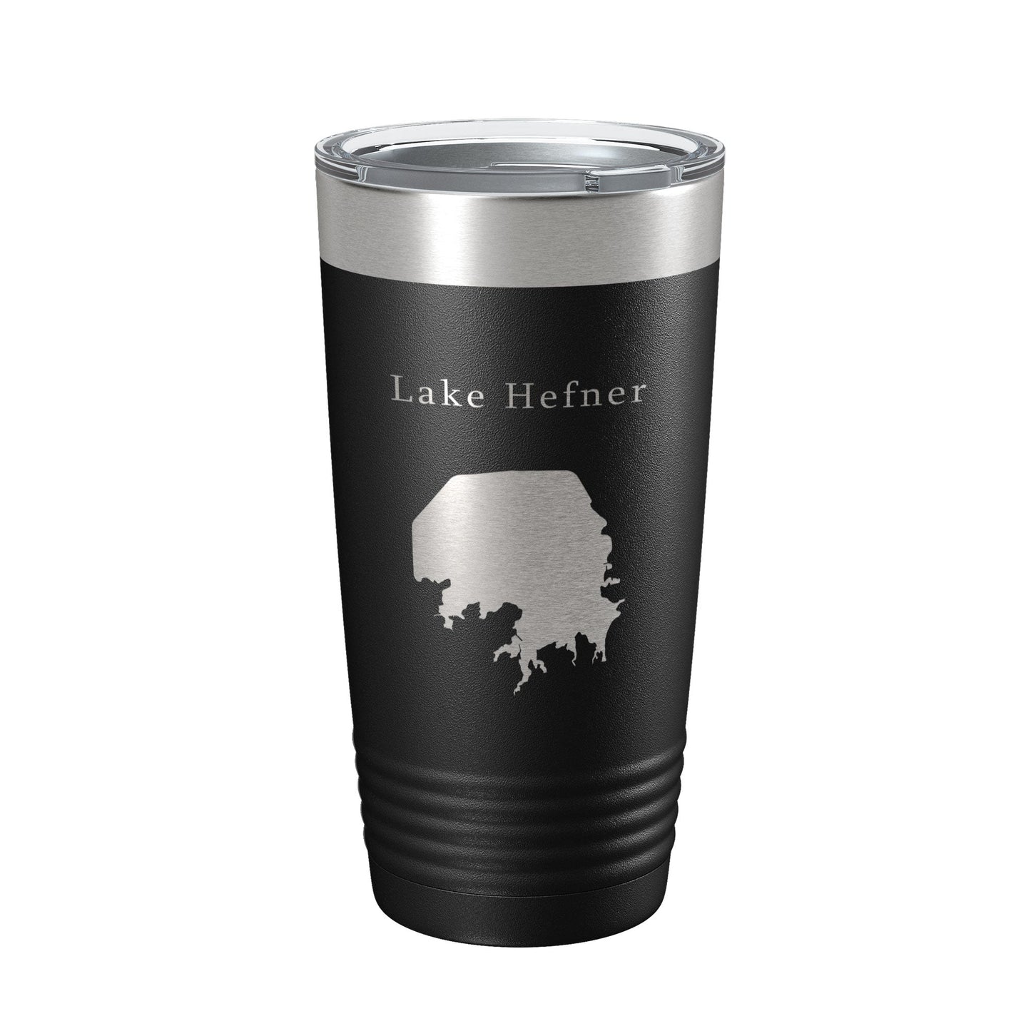 Lake Hefner Map Tumbler Travel Mug Insulated Laser Engraved Coffee Cup Oklahoma 20 oz-5