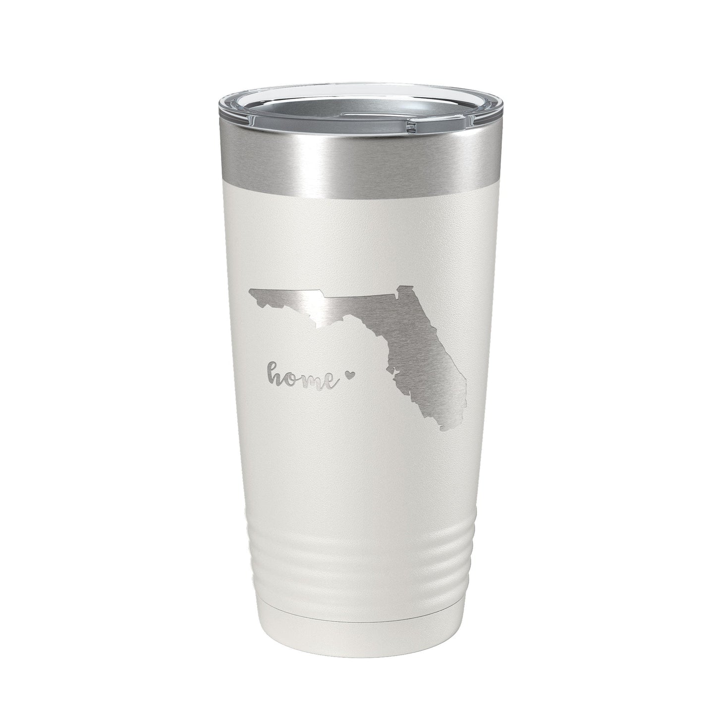 Florida Tumbler Home State Travel Mug Insulated Laser Engraved Map Coffee Cup 20 oz-1