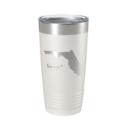 Florida Tumbler Home State Travel Mug Insulated Laser Engraved Map Coffee Cup 20 oz-7