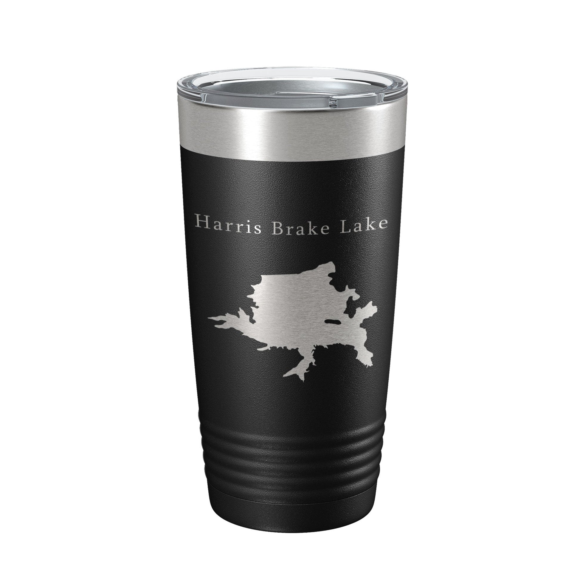 Harris Brake Lake Map Tumbler Travel Mug Insulated Laser Engraved Coffee Cup Arkansas 20 oz-5