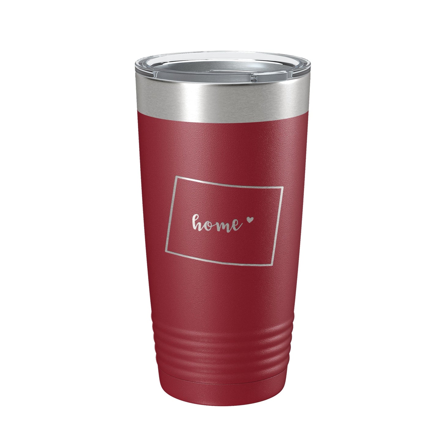Wyoming Tumbler Home State Travel Mug Insulated Laser Engraved Map Coffee Cup 20 oz-18