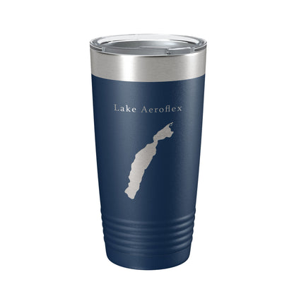 Lake Aeroflex Map Tumbler Travel Mug Insulated Laser Engraved Coffee Cup New Jersey 20 oz-8