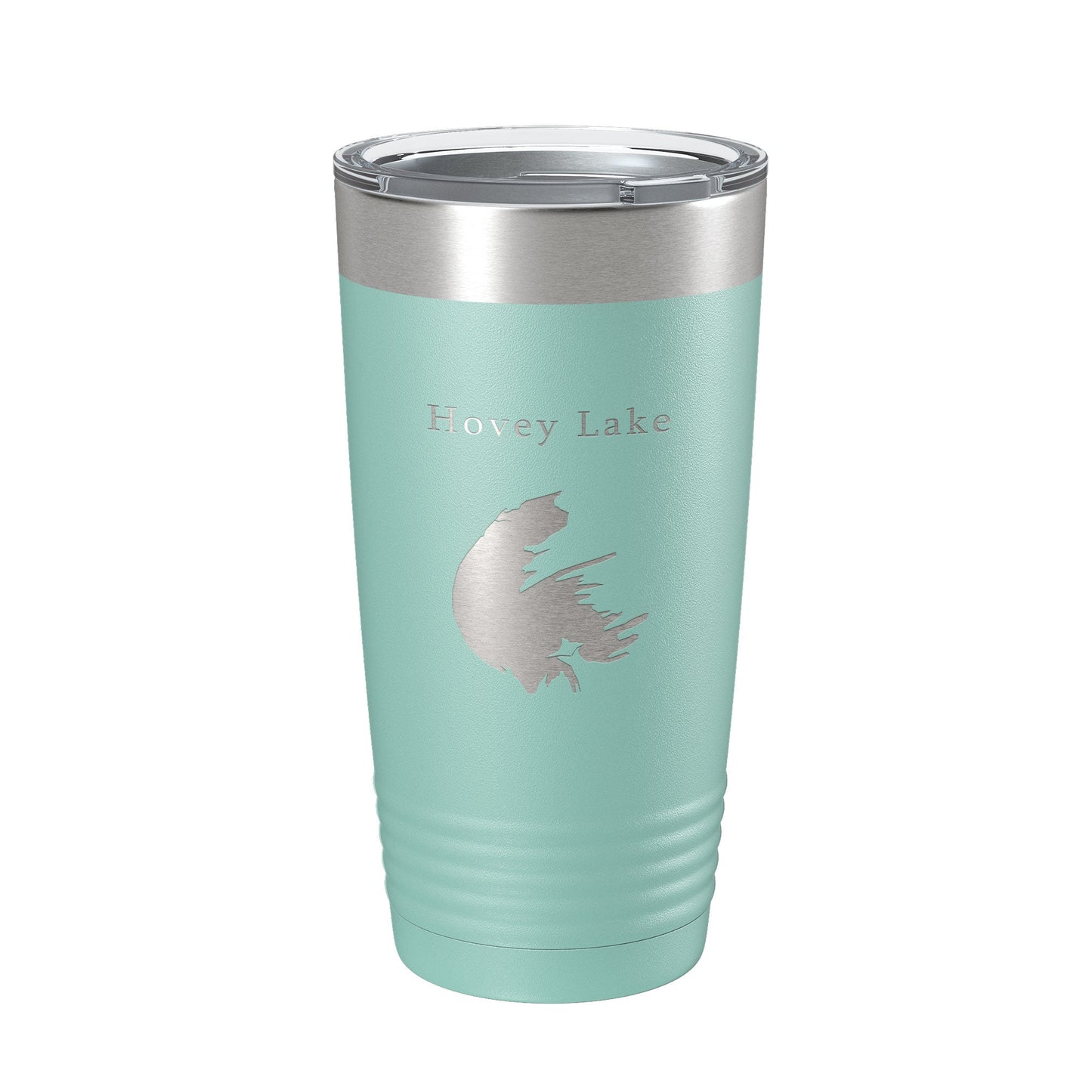 Hovey Lake Map Tumbler Travel Mug Insulated Laser Engraved Coffee Cup Ohio River Indiana 20 oz-12