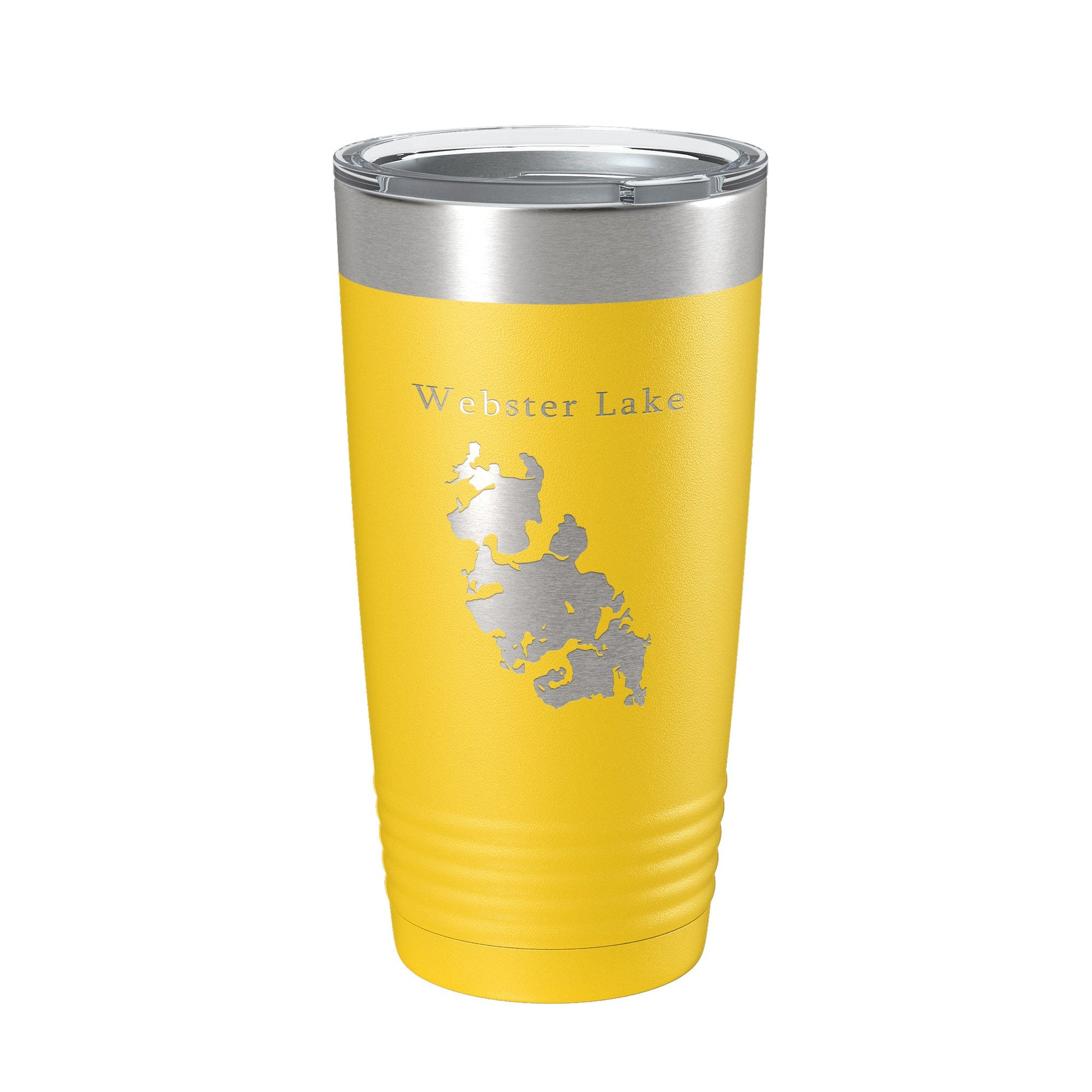 Webster Lake Map Tumbler Travel Mug Insulated Laser Engraved Coffee Cup Massachusetts 20 oz-4