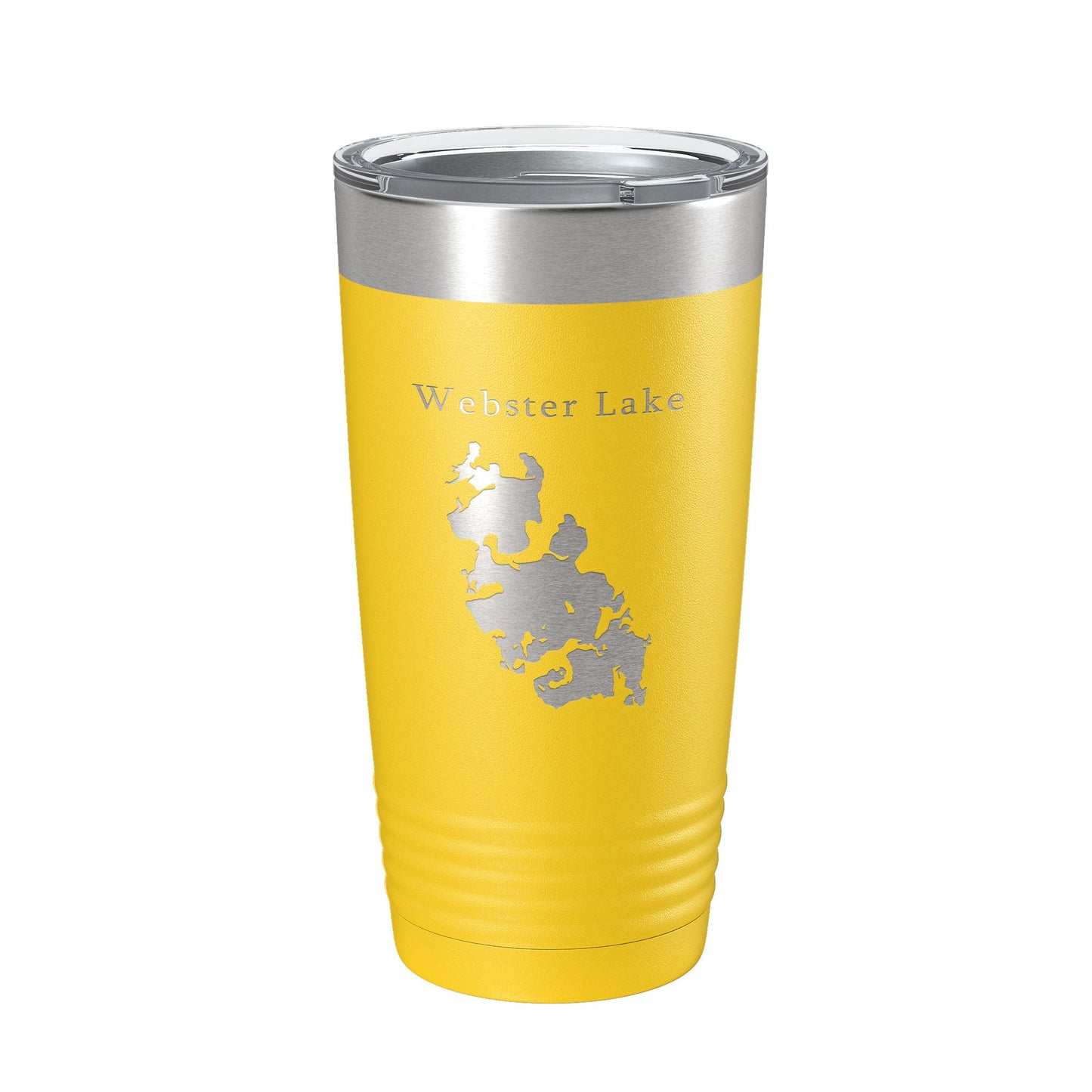 Webster Lake Map Tumbler Travel Mug Insulated Laser Engraved Coffee Cup Massachusetts 20 oz-19