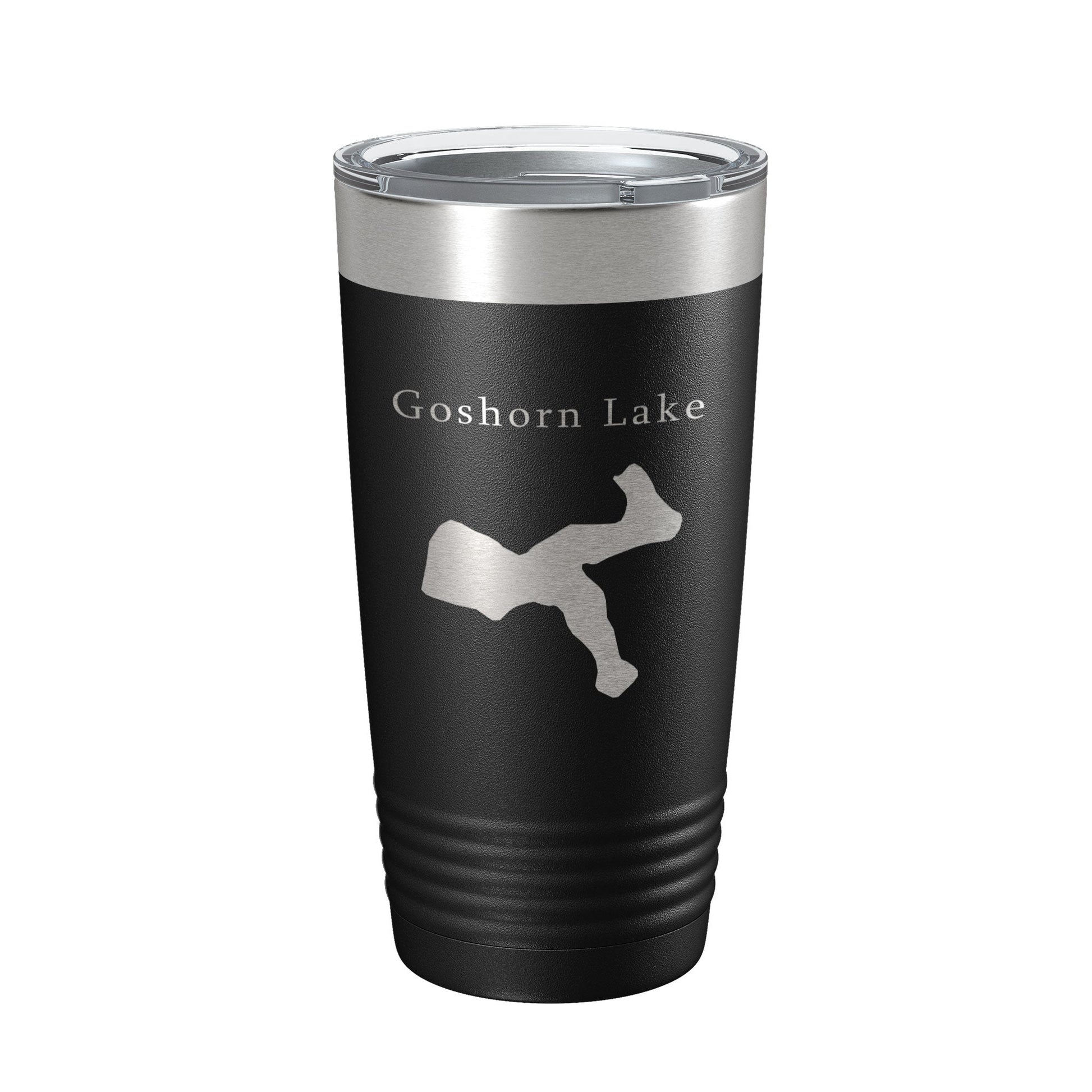 Goshorn Lake Map Tumbler Travel Mug Insulated Laser Engraved Coffee Cup Michigan 20 oz-5