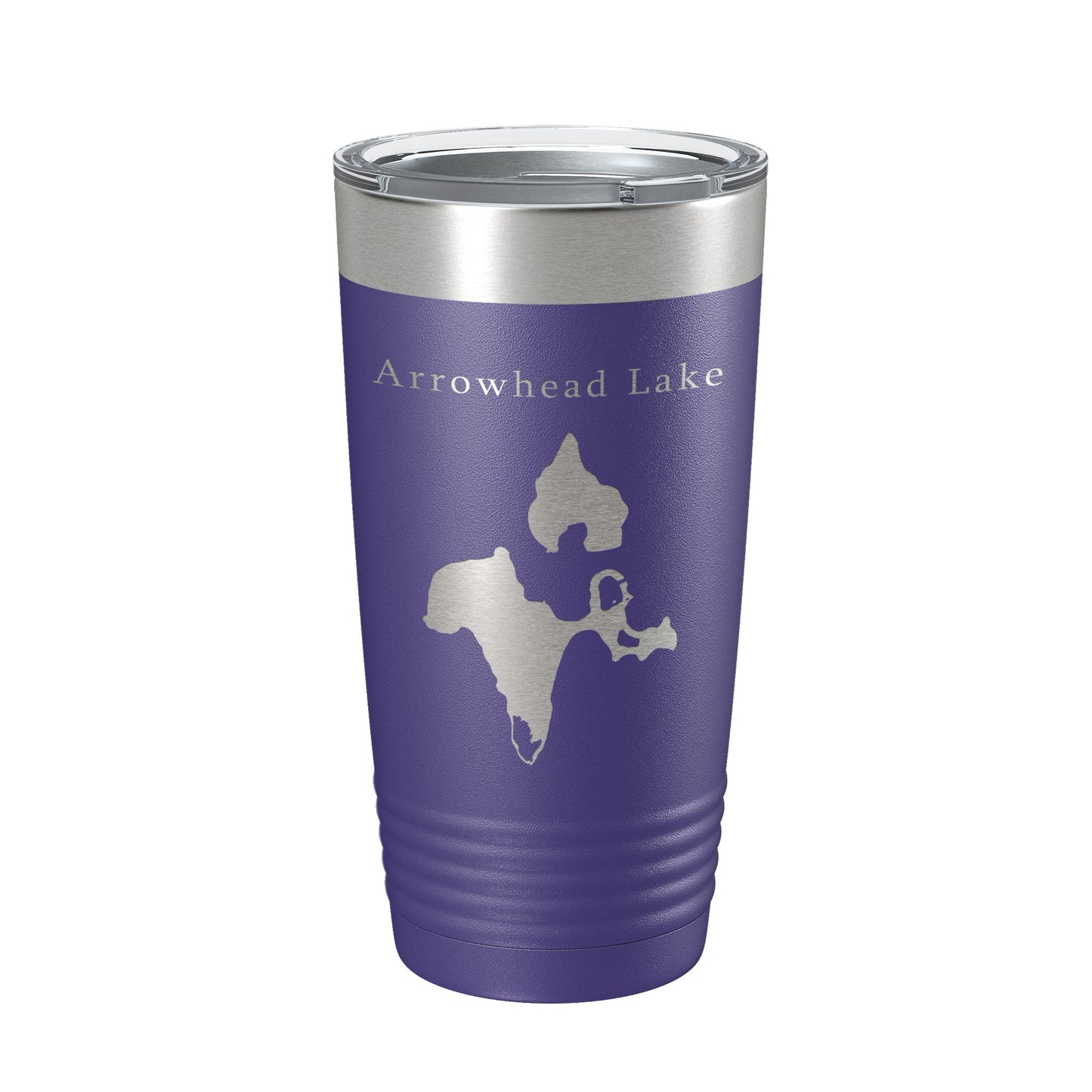 Arrowhead Lake Map Tumbler Travel Mug Insulated Laser Engraved Coffee Cup Poconos Pennsylvania 20 oz-15