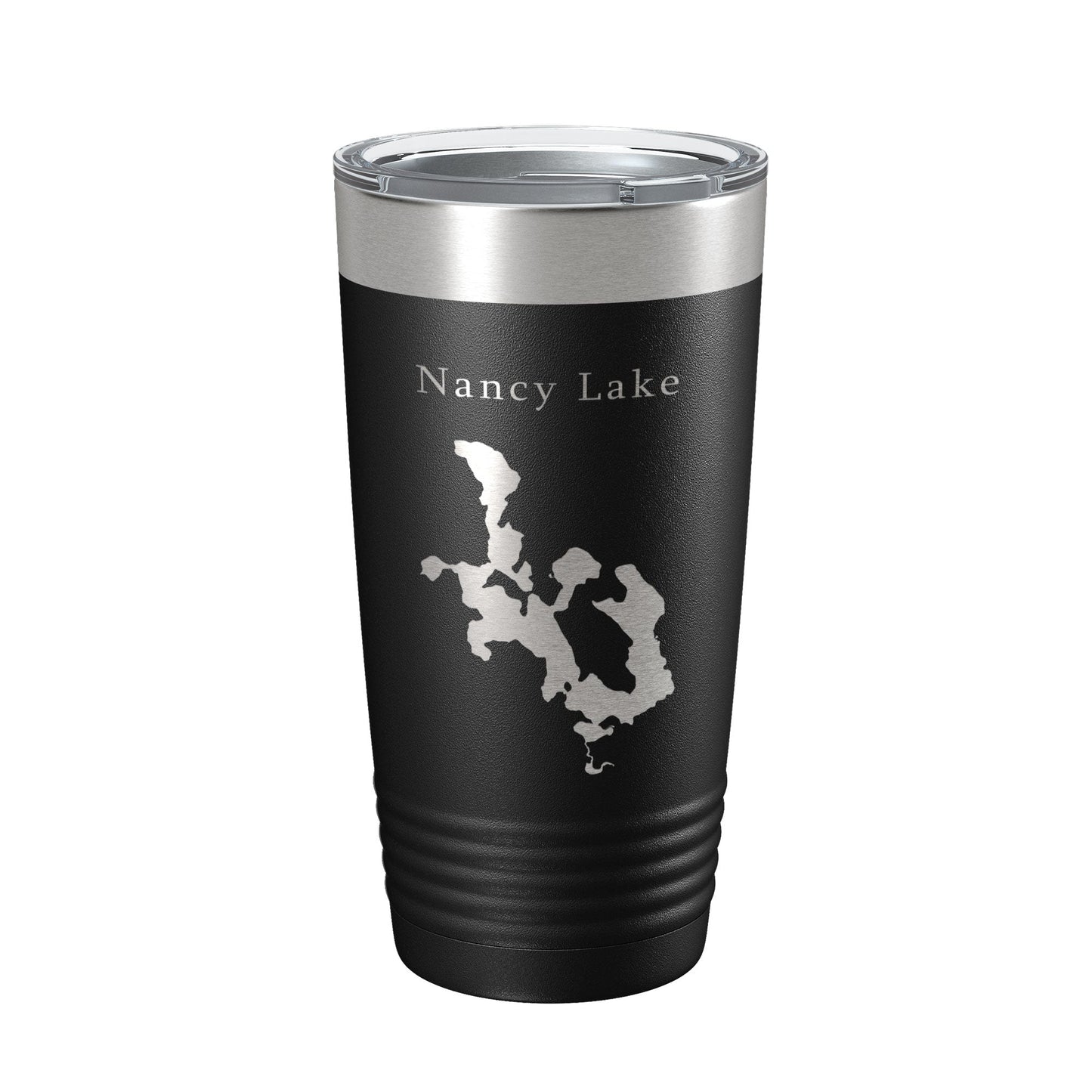 Nancy Lake Map Tumbler Travel Mug Insulated Laser Engraved Coffee Cup Alaska 20 oz-5