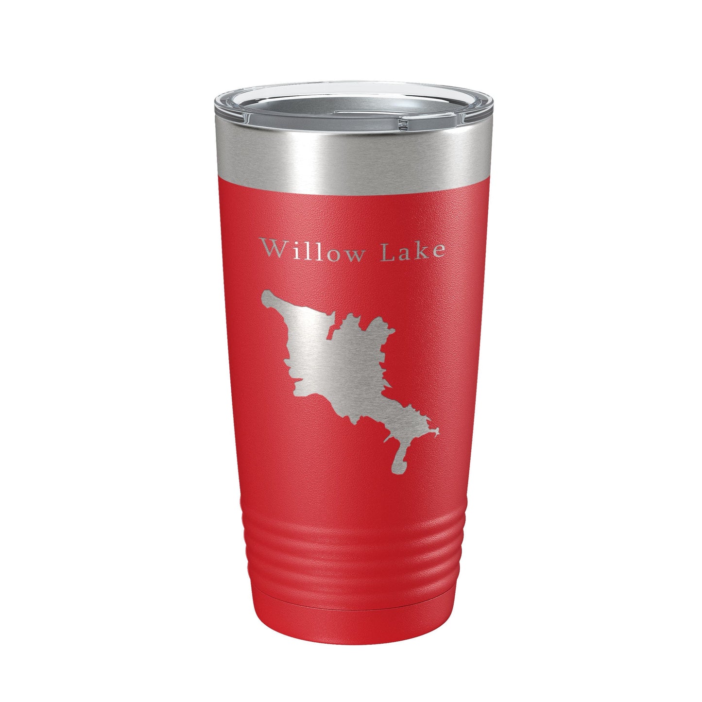 Willow Creek Lake Map Tumbler Travel Mug Insulated Laser Engraved Coffee Cup Arizona 20 oz-10