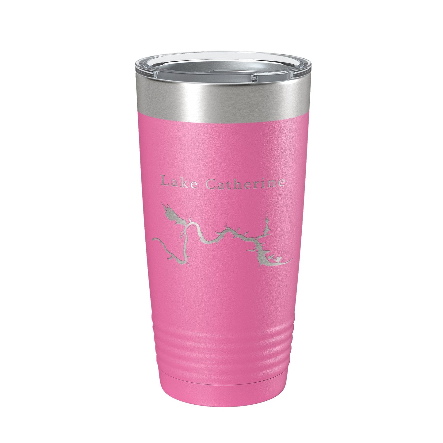 Lake Catherine Map Tumbler Travel Mug Insulated Laser Engraved Coffee Cup Arkansas 20 oz-11