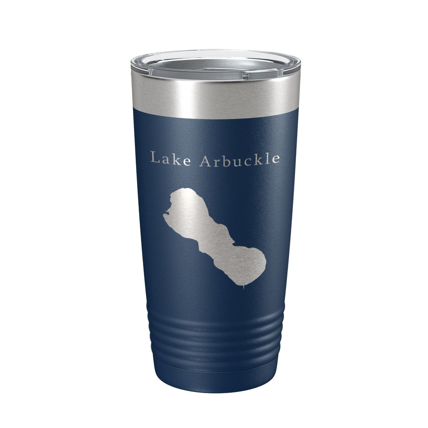 Lake Arbuckle Map Tumbler Travel Mug Insulated Laser Engraved Coffee Cup Florida 20 oz-2