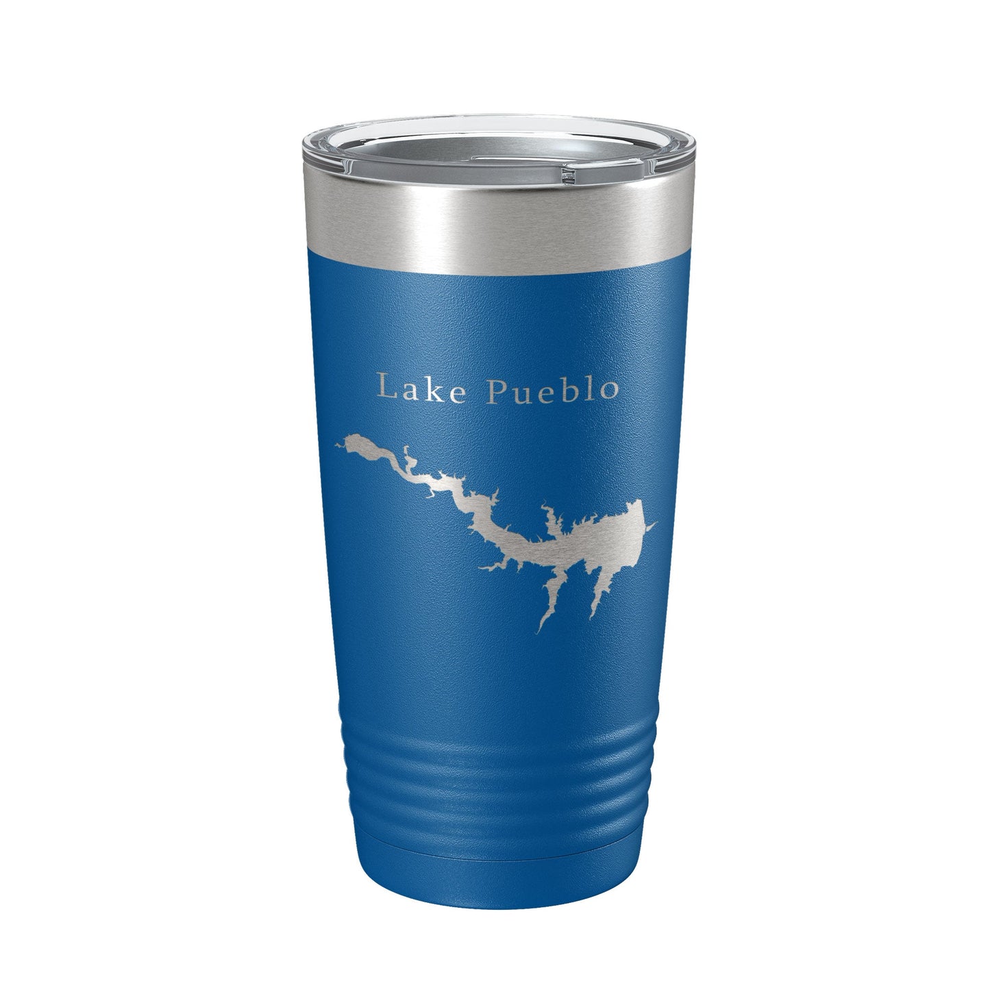 Lake Pueblo Map Tumbler Travel Mug Insulated Laser Engraved Coffee Cup Colorado 20 oz-6