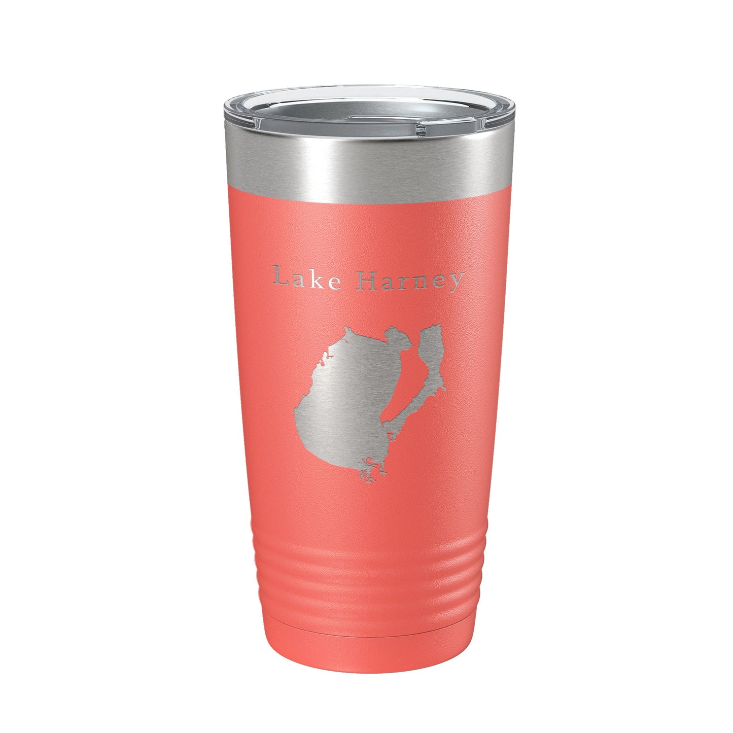 Lake Harney Map Tumbler Travel Mug Insulated Laser Engraved Coffee Cup Florida 20 oz-20