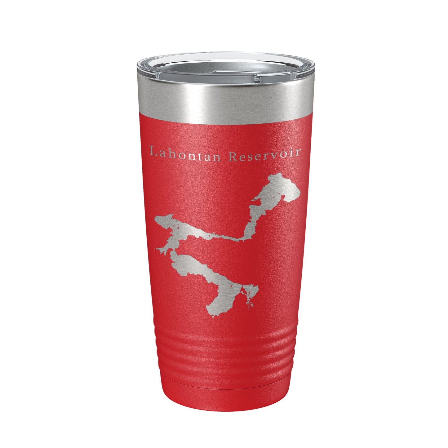 Lahontan Reservoir Tumbler Lake Map Travel Mug Insulated Laser Engraved Coffee Cup Nevada 20 oz-10