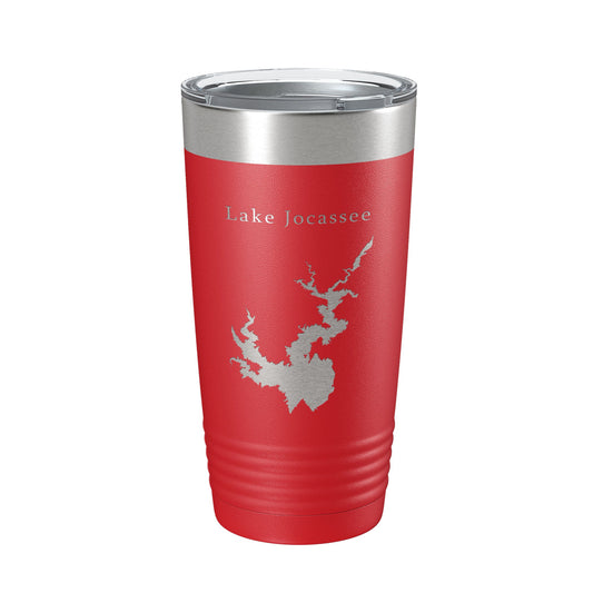 Lake Jocassee Map Tumbler Travel Mug Insulated Laser Engraved Coffee Cup North South Carolina 20 oz-10