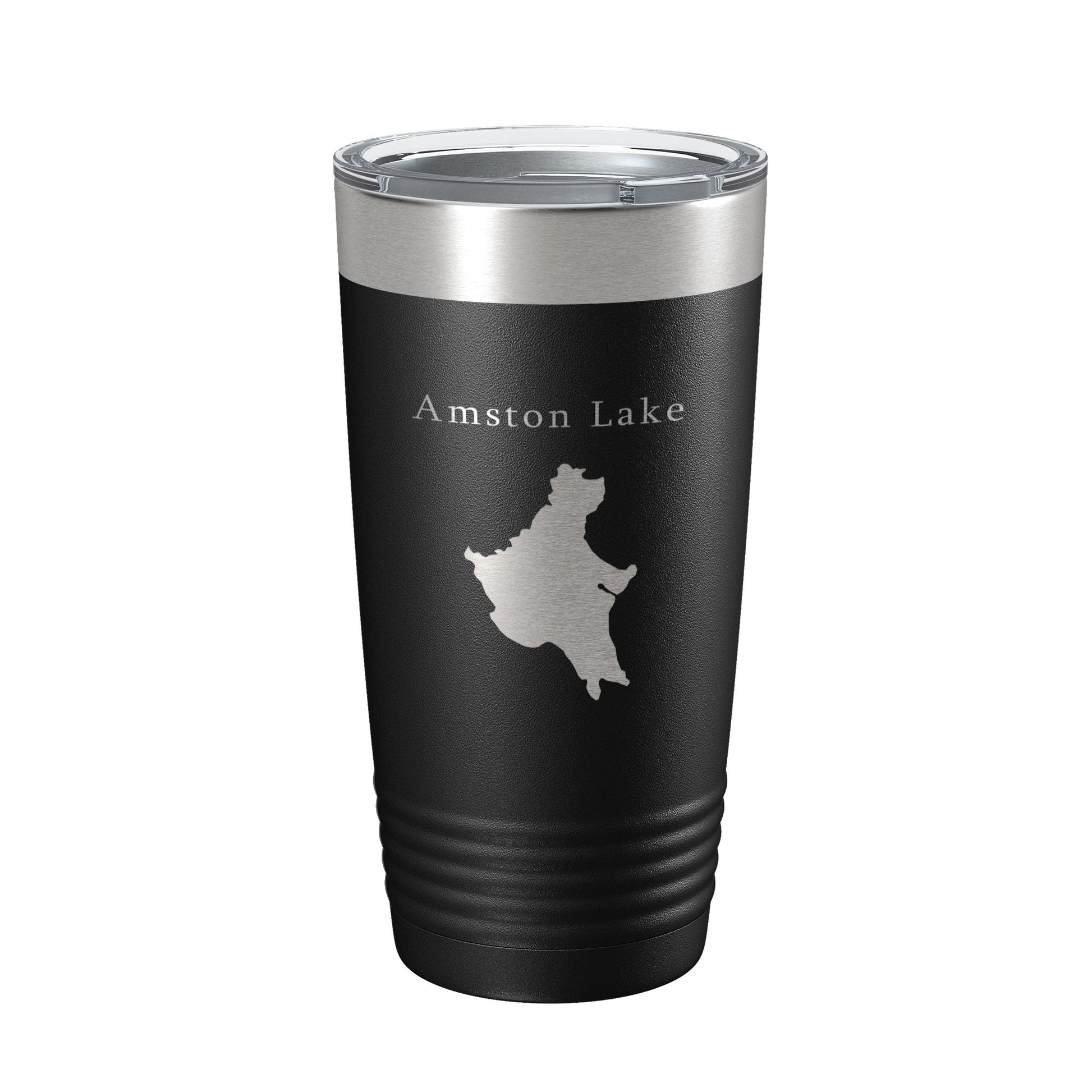 Amston Lake Map Tumbler Travel Mug Insulated Laser Engraved Coffee Cup Connecticut 20 oz-5