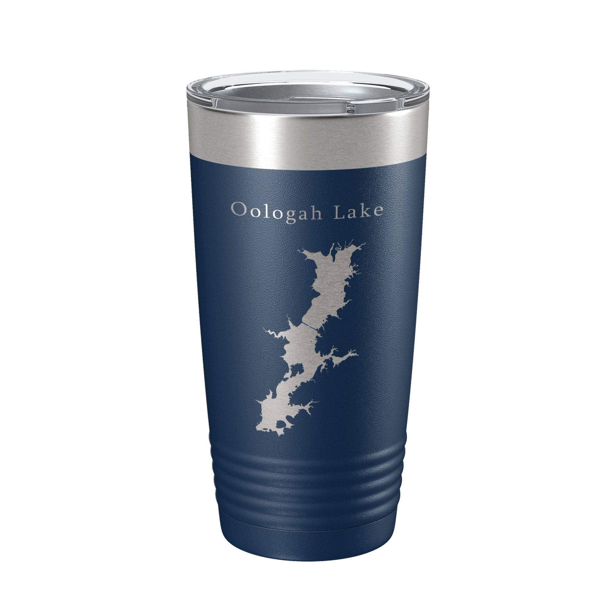 Oologah Lake Map Tumbler Travel Mug Insulated Laser Engraved Coffee Cup Oklahoma 20 oz-2