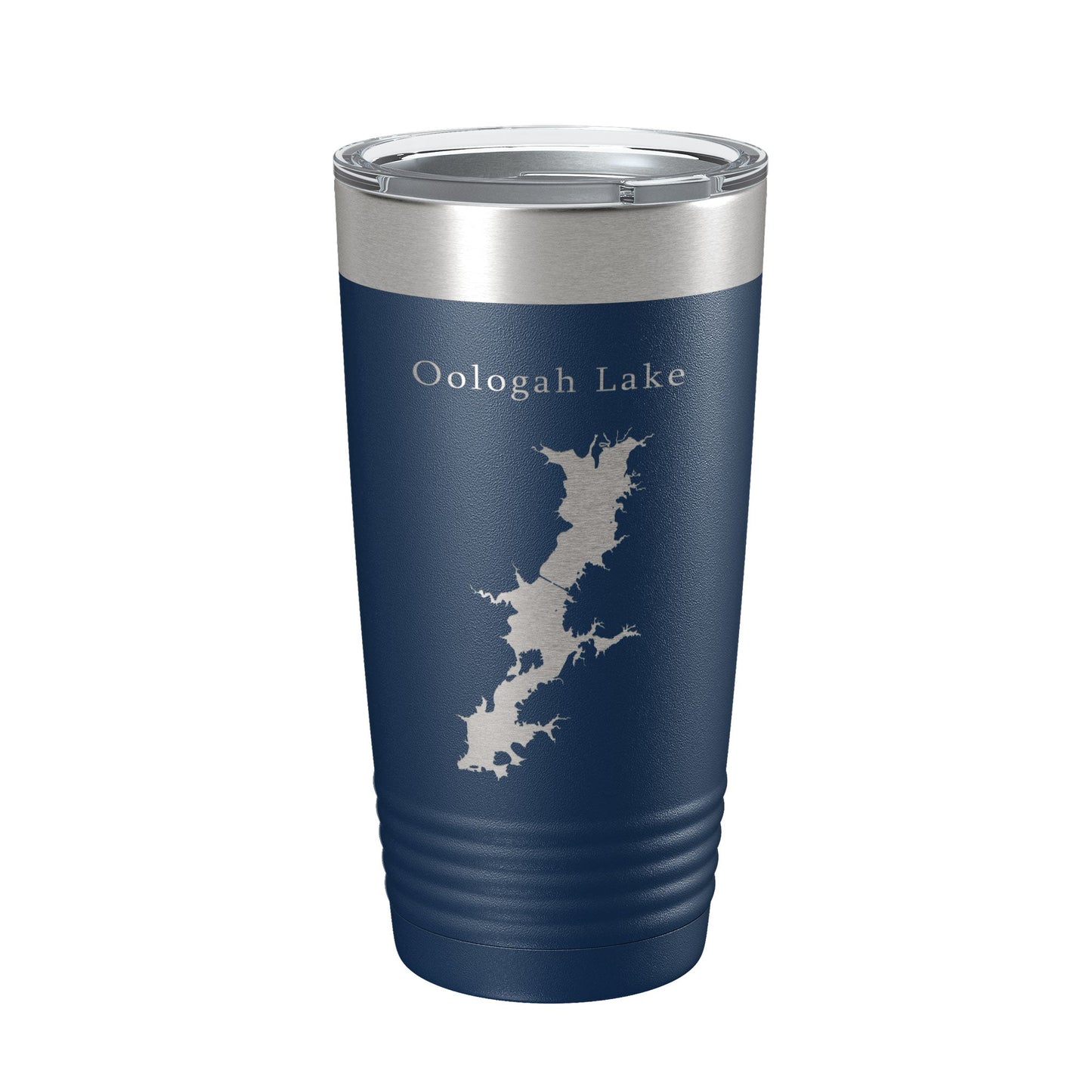 Oologah Lake Map Tumbler Travel Mug Insulated Laser Engraved Coffee Cup Oklahoma 20 oz-8