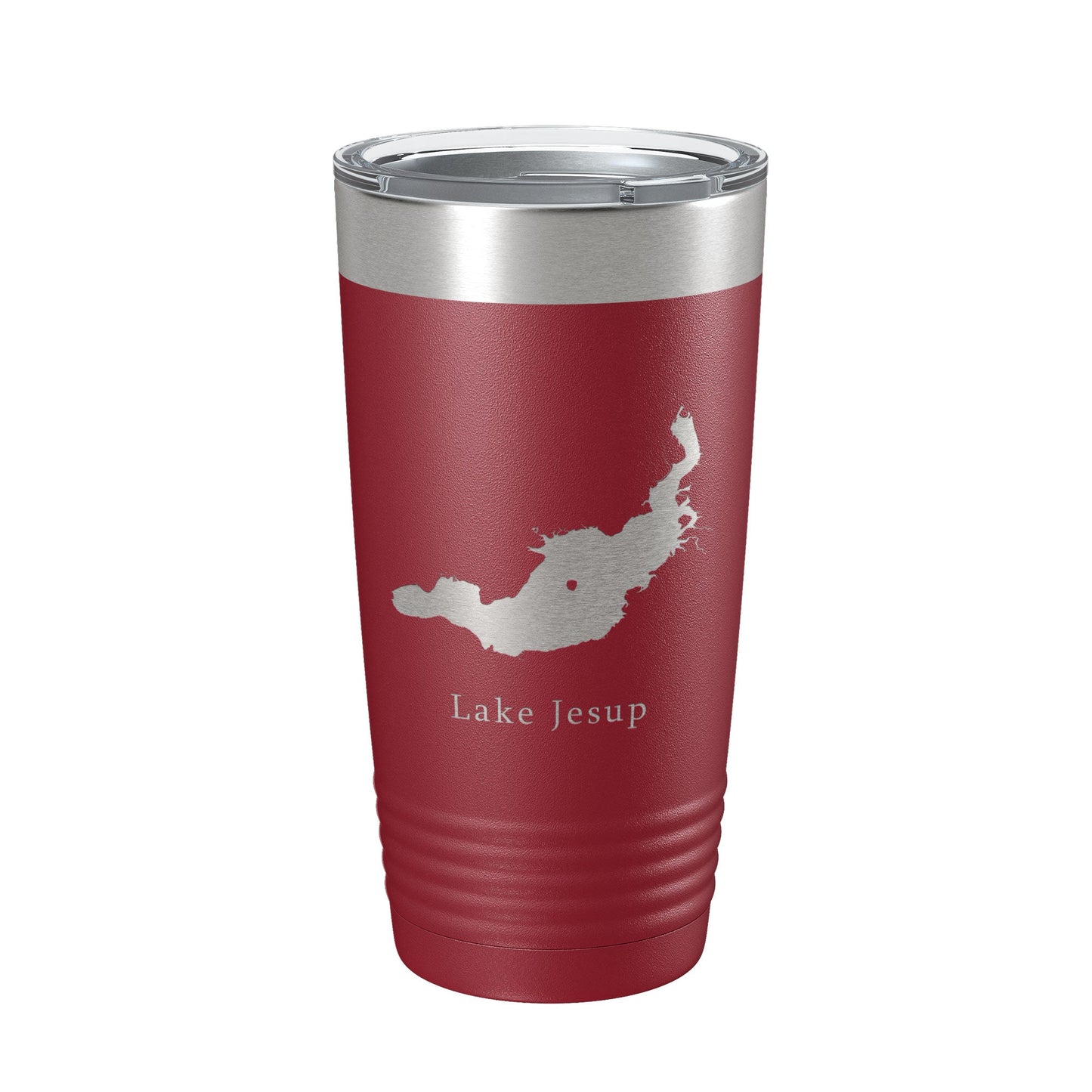 Lake Jesup Map Tumbler Travel Mug Insulated Laser Engraved Coffee Cup Florida 20 oz-18