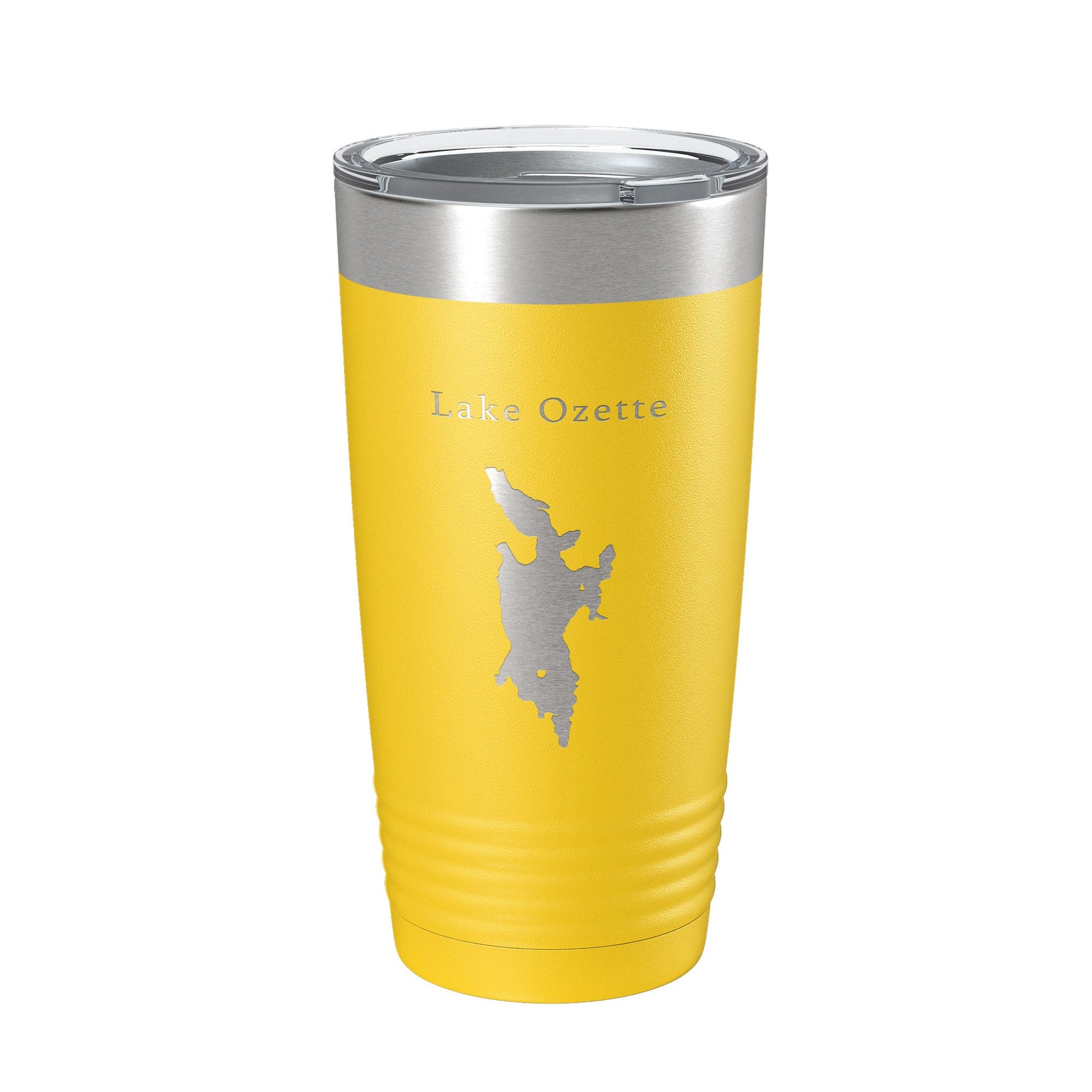 Lake Ozette Map Tumbler Travel Mug Insulated Laser Engraved Coffee Cup Washington 20 oz-4