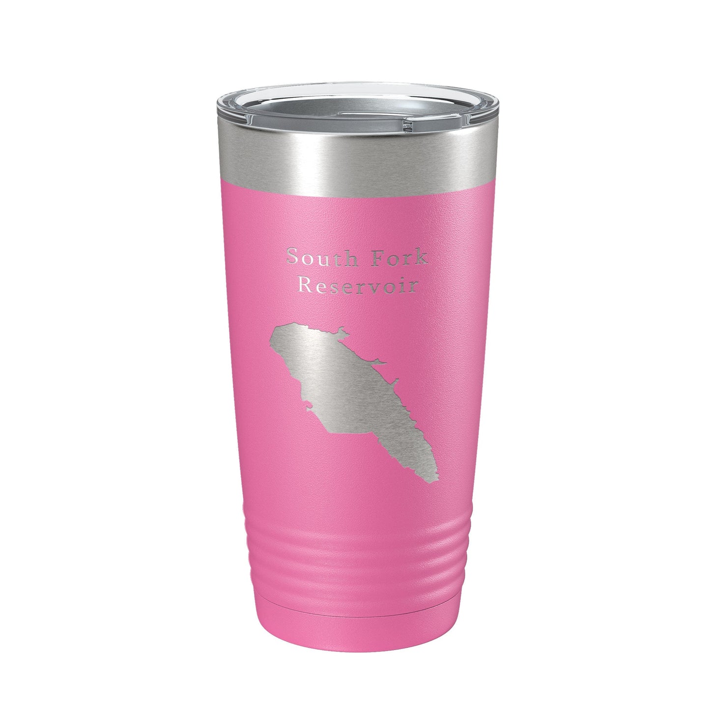 South Fork Reservoir Tumbler Lake Map Travel Mug Insulated Laser Engraved Coffee Cup Nevada 20 oz-11