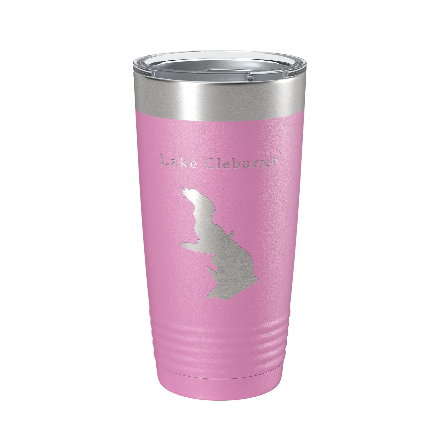 Lake Pat Cleburne Map Tumbler Travel Mug Insulated Laser Engraved Coffee Cup Texas 20 oz-14